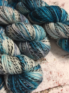 Superwash Zebra 4 Ply Fingering Yarn, 100g/3.5oz, Ship of Fools