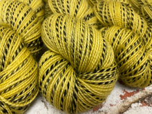 Load image into Gallery viewer, Superwash Zebra Sock Yarn, 100g/3.5oz, Chicken Licken
