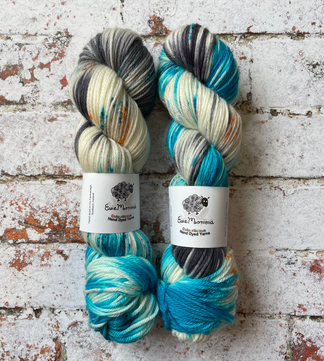Superwash Merino DK/Light Worsted Yarn Wool, 100g/3.5oz, Tundra