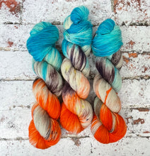 Load image into Gallery viewer, Superwash BFL Nylon Ultimate Sock Yarn, 100g/3.5oz, Just Dunk Me
