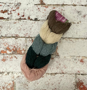 Kinross 4 Ply Mini Skein Hanks, 5x20g
