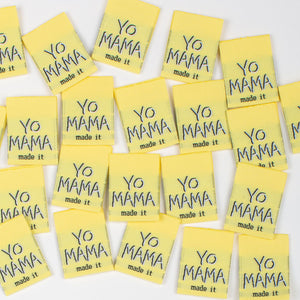 Kylie and the Machine Woven Labels - Yo Mamma Made It