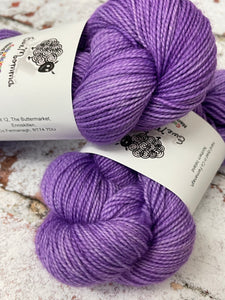 Superwash Merino Nylon Titanium Sock Yarn, 50g, Lilac
