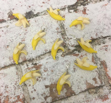 Load image into Gallery viewer, Banana Charm Progress Keeper Stitch Marker
