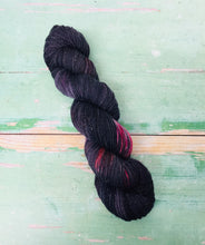 Load image into Gallery viewer, Superwash Silver Sparkle Sock Yarn, 100g/3.5oz, Eccentric Orbit
