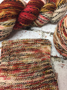 Superwash Zebra 4 Ply Fingering Yarn, 100g/3.5oz, Piano Wire