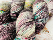Load image into Gallery viewer, Superwash Merino Nylon Titanium Sock Yarn, 100g/3.5oz, One of a Kind
