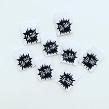 Load image into Gallery viewer, Kylie and the Machine Woven Labels - Ta Da
