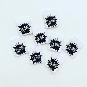 Kylie and the Machine Woven Labels - Ta Da