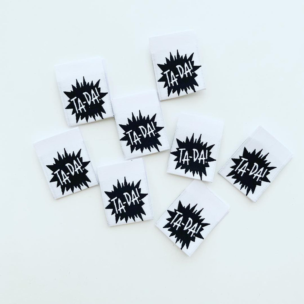 Kylie and the Machine Woven Labels - Ta Da