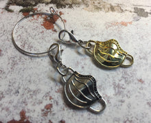 Load image into Gallery viewer, Set of 2 Face Covering Mask Stitch Markers
