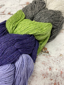 Kinross 4 Ply Mini Skein Hanks, 5x20g
