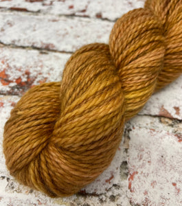 Superwash Bluefaced Leicester Aran/Worsted Yarn Wool, 100g/3.5oz, Sunflower