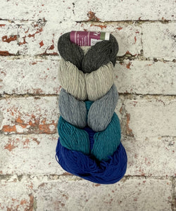 Kinross 4 Ply Mini Skein Hanks, 5x20g
