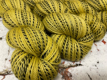 Load image into Gallery viewer, Superwash Zebra Sock Yarn, 100g/3.5oz, Chicken Licken
