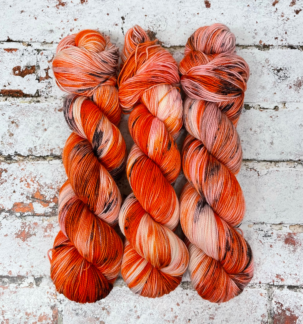Superwash Merino Nylon Titanium Sock Yarn, 100g/3.5oz, Take the Cookies
