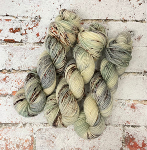 Superwash Bluefaced Leicester Aran/Worsted Yarn Wool, 100g/3.5oz, A Brave Man