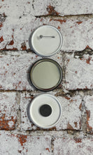 Load image into Gallery viewer, It Takes Balls to Knit/Crochet Pocket Mirror, Pinback Badge, Fridge Magnet, 58mm
