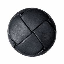 Load image into Gallery viewer, Imitation Leather Buttons, Black, 23mm
