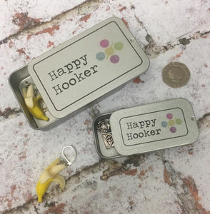 Notions Tin, Happy Hooker