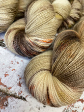 Load image into Gallery viewer, Non Superwash, No Nylon Corriedale Sock Yarn, 100g/3.5oz, Gruel
