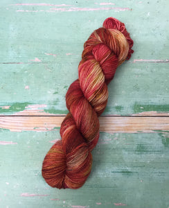 Superwash Silver Sparkle Sock Yarn, 100g/3.5oz, Piano Wire