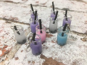Bubble Tea Charm Progress Keeper Stitch Marker