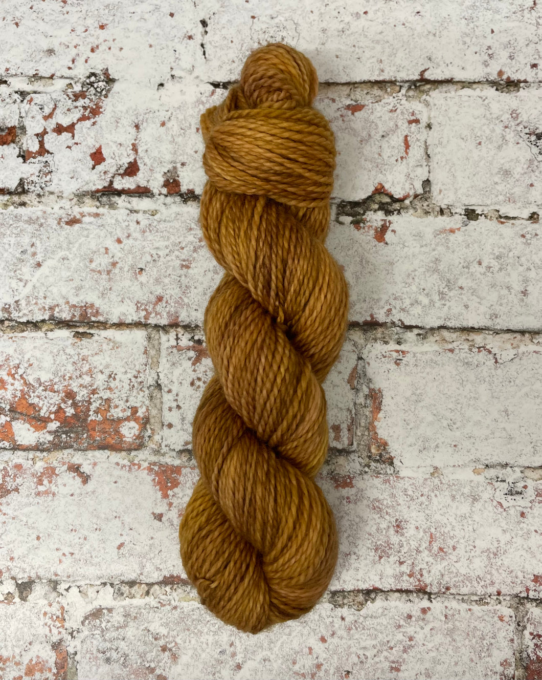 Superwash Bluefaced Leicester Aran/Worsted Yarn Wool, 100g/3.5oz, Sunflower