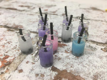 Load image into Gallery viewer, Bubble Tea Charm Progress Keeper Stitch Marker
