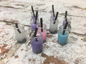 Bubble Tea Charm Progress Keeper Stitch Marker