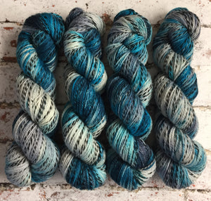 Superwash Zebra 4 Ply Fingering Yarn, 100g/3.5oz, Ship of Fools