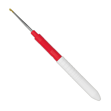 Load image into Gallery viewer, Addi Aluminium Comfort Grip Crochet Hook, sizes 2mm-6mm
