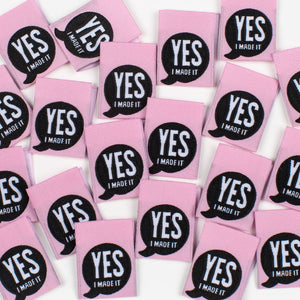 Kylie and the Machine Woven Labels - Yes I Made It