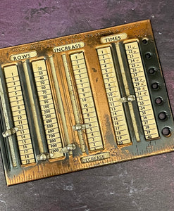 Vintage Row Counter