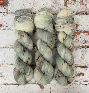 Superwash Merino Nylon Titanium Sock Yarn, 100g/3.5oz, The Brave Man