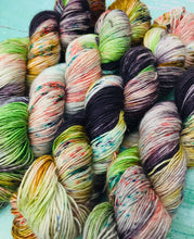 Load image into Gallery viewer, Superwash Merino Single Ply Fingering Yarn, 100g/3.5oz, That’s Gossip
