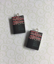 Load image into Gallery viewer, Miniature Book Charm Stitch Marker, Agatha Christie inspired
