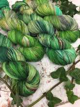 Load image into Gallery viewer, Superwash Merino Nylon Titanium Sock Yarn, 100g/3.5oz, Fezziwig Alive Again
