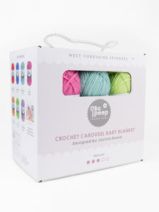 WYS Bo Peep DK - Carousel Crochet Blanket Kit