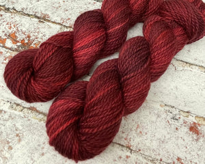 Superwash Bluefaced Leicester Aran/Worsted Yarn Wool, 100g/3.5oz, Judas