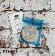 Load image into Gallery viewer, Vintage Knitting and Crochet Pattern Pocket Mirror

