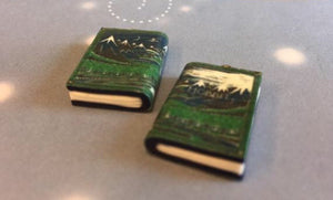 The Hobbit Miniature Book Charm, J R R Tolkien