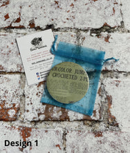Load image into Gallery viewer, Vintage Knitting and Crochet Pattern Pocket Mirror
