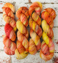Load image into Gallery viewer, Superwash Merino Nylon Titanium Sock Yarn, 100g/3.5oz, That’s My Peach
