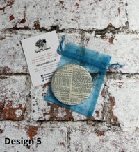 Load image into Gallery viewer, Vintage Knitting and Crochet Pattern Pocket Mirror
