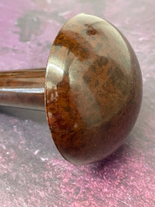 Vintage Mottled Brown Darning Mushroom