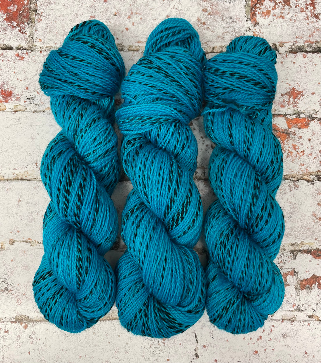 Superwash Zebra 4 Ply Fingering Yarn, 100g/3.5oz, Neptune