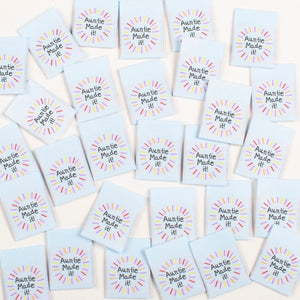 Kylie and the Machine Woven Labels - Auntie Made It