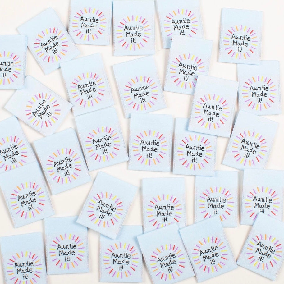 Kylie and the Machine Woven Labels - Auntie Made It