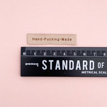 Load image into Gallery viewer, Kylie and the Machine Woven Labels - Hand Fucking Made
